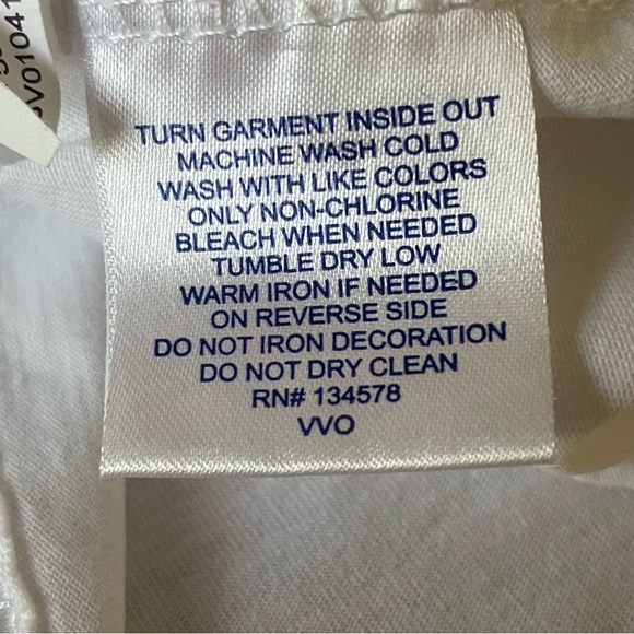 Vineyard Vines Kids White Long Sleeve Shirt size 4T - Picture 6 of 7